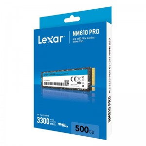 SSD M.2 2280 Lexar NM610PRO 500GB PCIe Gen3x4 NVMe